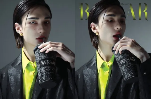 Hyunjin Harpers Bazaar Korea December 2023