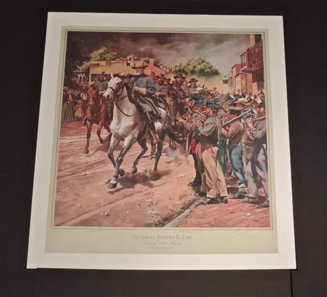 Don Troiani - General Robert E. Lee - Collectible Civil War Print - MINT