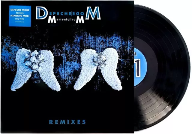 DEPECHE MODE Memento Mori Remixes LP 180 Gram Black Vinyl 12" 2023