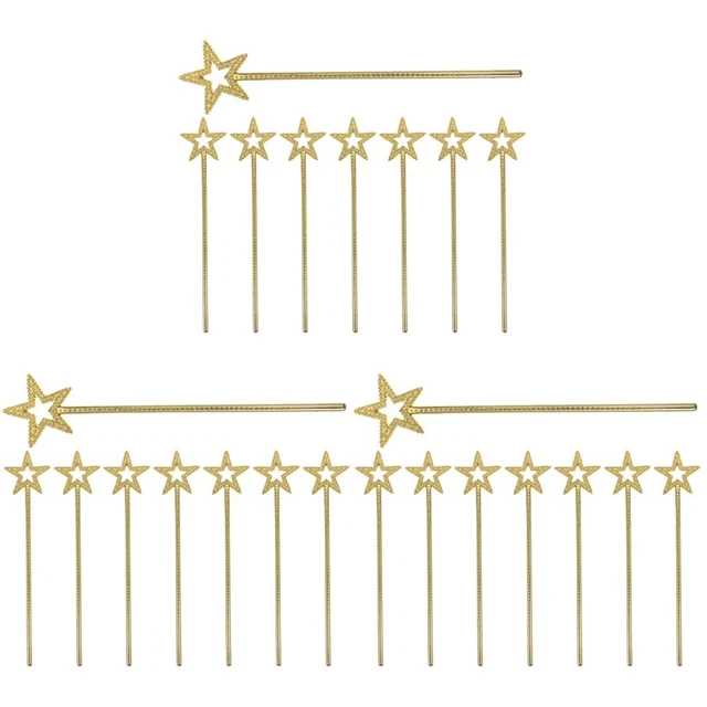 8 pz bastoncini da parete stella fairy