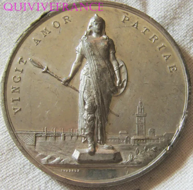 Med0900 - Medaille Defense De Casale 1849 - Inauguration De La Statue 1897