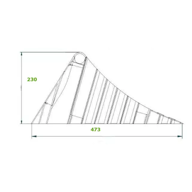 Hemmschuh schwarz + Halter LKW Unterlegkeil Polypropylen 6,5 to Anhänger 3