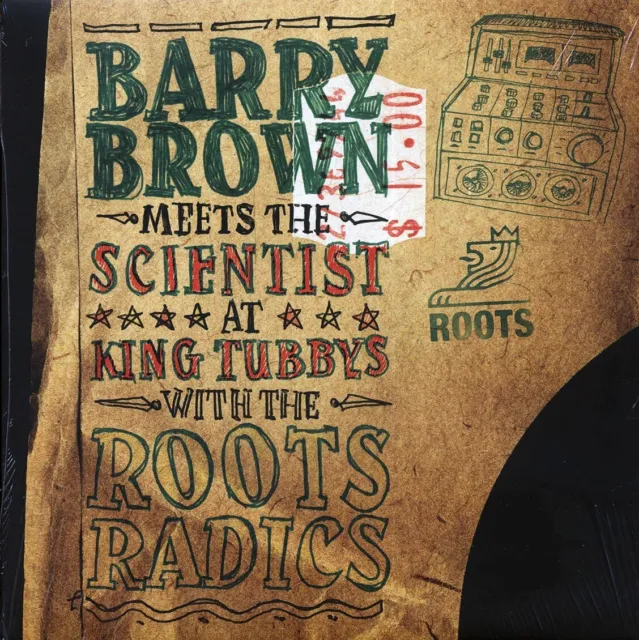 SEALED NEW LP Scientist, The Roots Radics - Barry Brown Meets Scientist At King