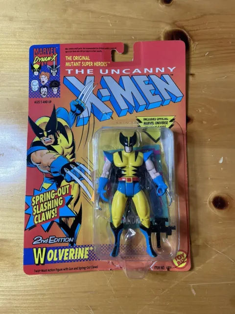 ToyBiz X-men: The Uncanny Wolverine 6 inch Action Figure Second Edition