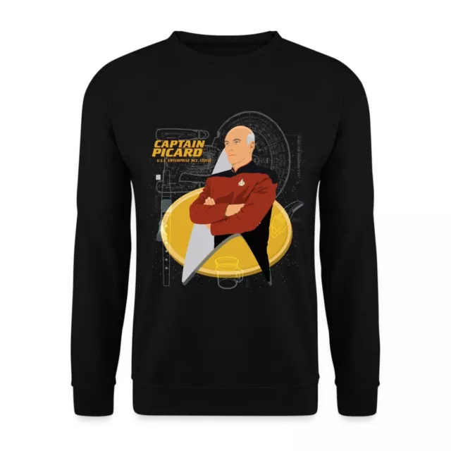 Star Trek The Next Generation Captain Picard Unisex Pullover