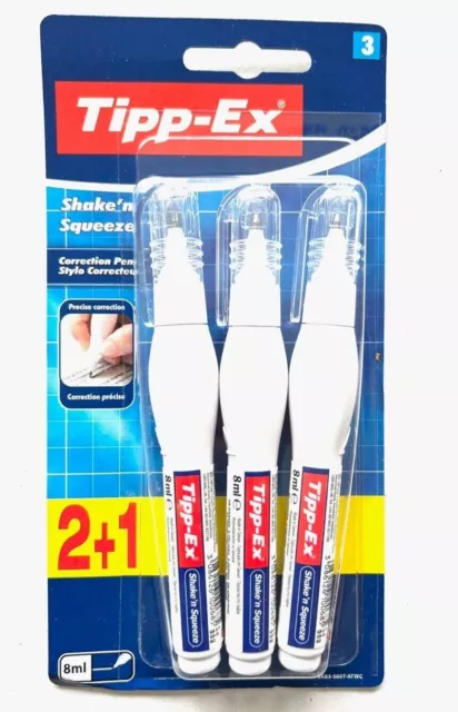 Tipp-Ex Tippex Shake n Squeeze Fine Point Metal Tip Correction Pen