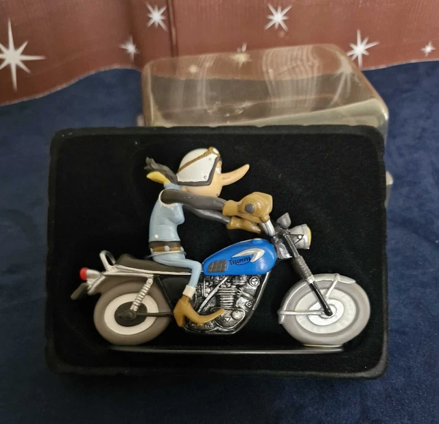 Moto Triumph 650 Tiger - Joe Bar Team - Zaza Et Bracame - Série 1 - 1/18 - Neuve En Boîte