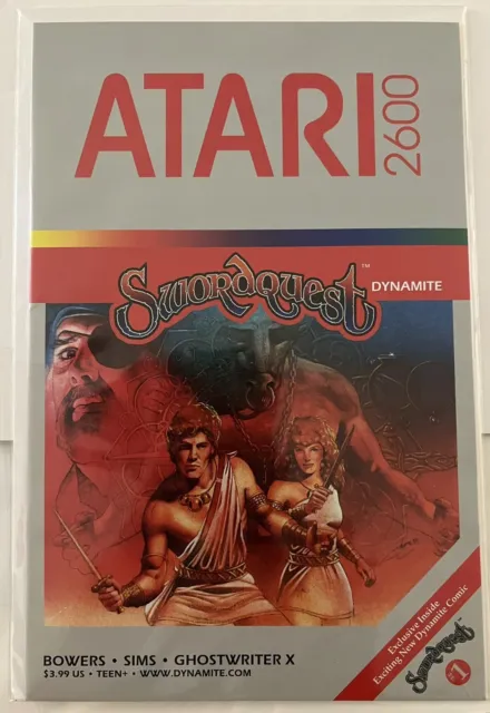 Atari 2600 #1 Swordquest Dynamite Comic Book Vf+