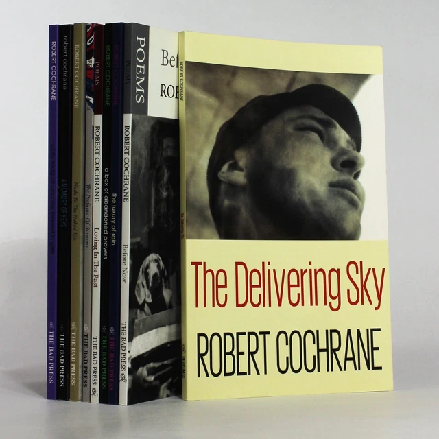 9 X ROBERT Cochrane Poetry Volumes - Modern Manchester Poet £68.00 ...