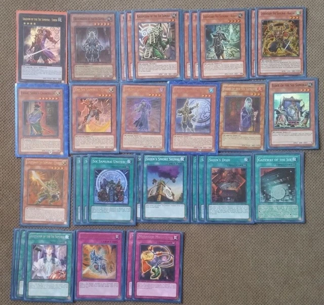 Yugioh Six Samurai Deck Core Classic Cards