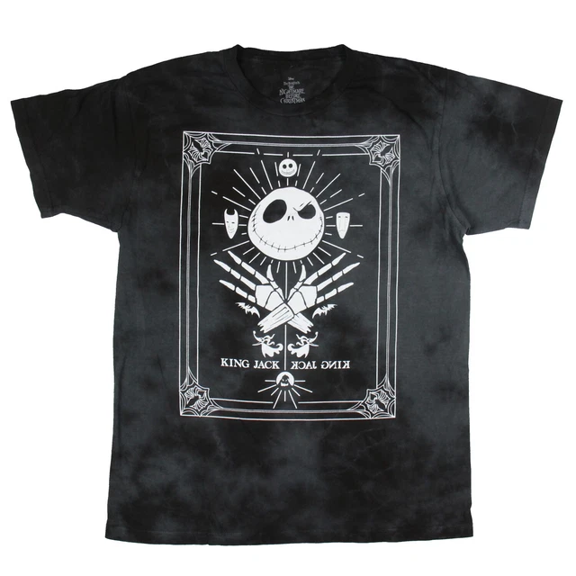 DISNEY MEN'S NIGHTMARE Before Christmas King Jack Skellington Playing