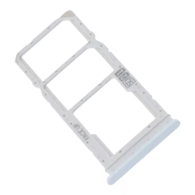 For  Motorola Moto G13 / G23 Dual Sim card sb tray holder slot white
