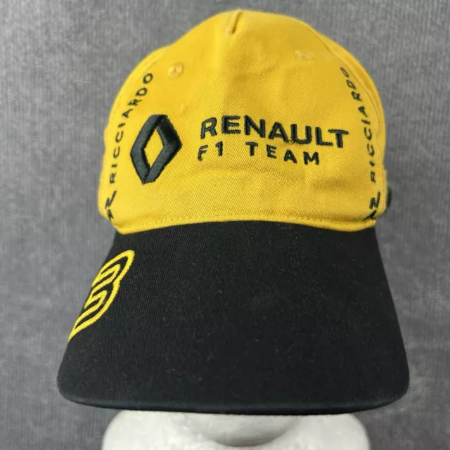 RENAULT F1 TEAM Daniel Ricciardo Hat Cap Yellow Racing Adjustable Strapback 49.95 PicClick AU