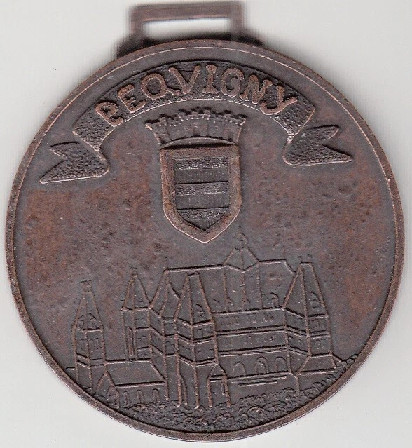 Médaille Journée 14 juillet 1880 drapeau français