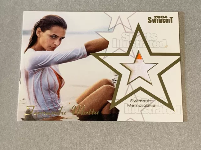 FERNANDA MOTTA SWIMSUIT MEMORABILIA CARD Relic SPORTS ILLUSTRATED SWIMSUIT 2004