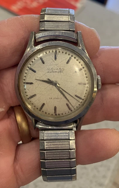 Movado Automatic Men’s Wristwatch working properly, Speidel band