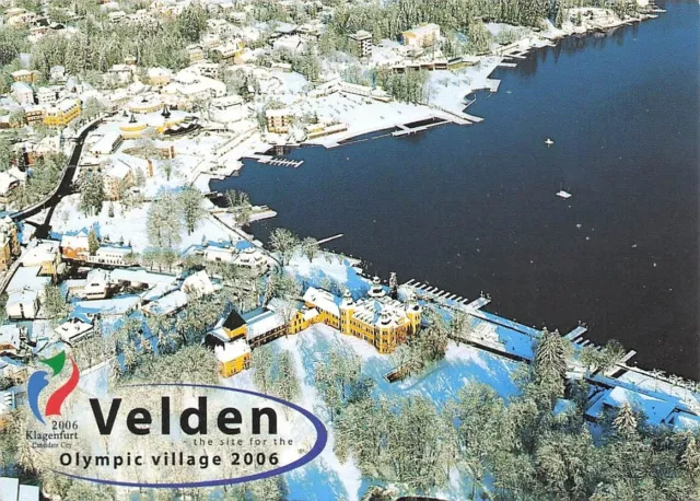 2006 Winter Olympics Velden candidate city, original postcard.