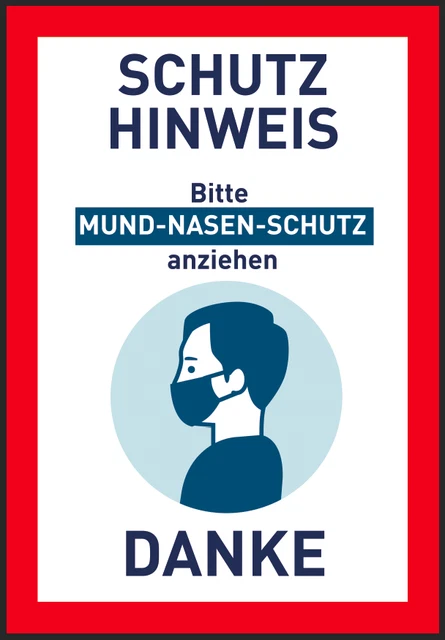 Anstecker "Bitte Abstand Halten" – Clip-Schild Rot/weiß, 8,6x5,4 Cm Für Arbeitskleidung & Schutz