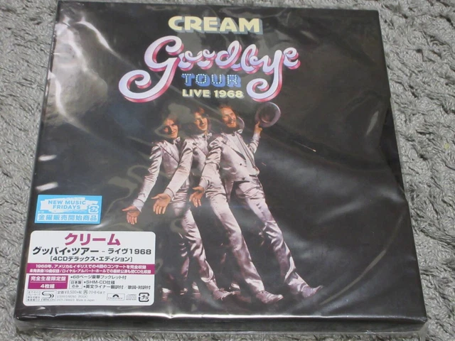 CREAM - GOODBYE Tour Live 1968 - 4CD Box Set - NEW $200.00 - PicClick