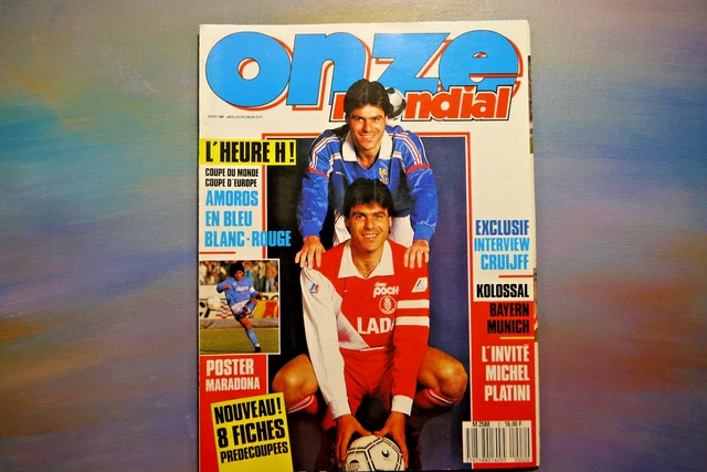 Revue Onze Mondial N°29 - Juin 1991 - Finales Coupes D'Europe - OM Belgrade - Poster Et 8 Fiches - NEUF