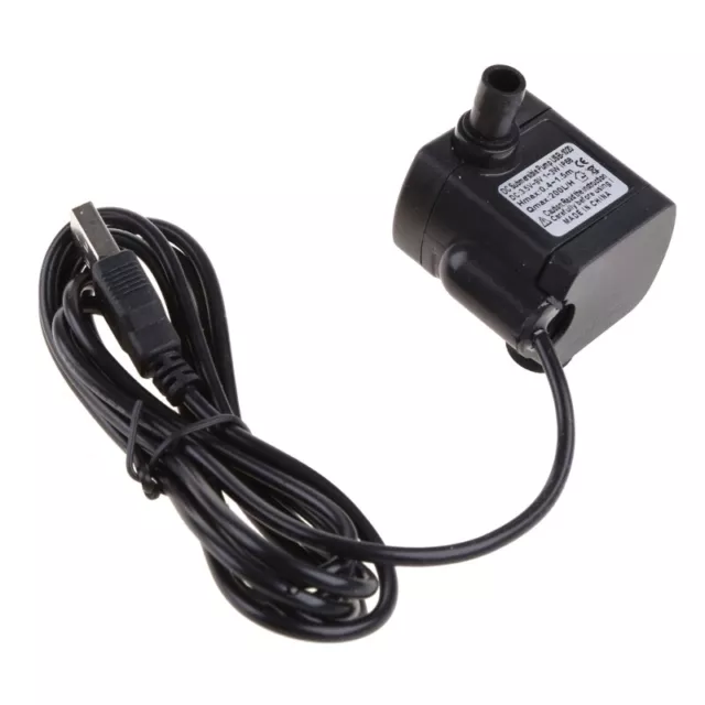 DC3.5V-9V 3W USB Mini Submersible Water Pump Micro Flow Adjustable Water Pump