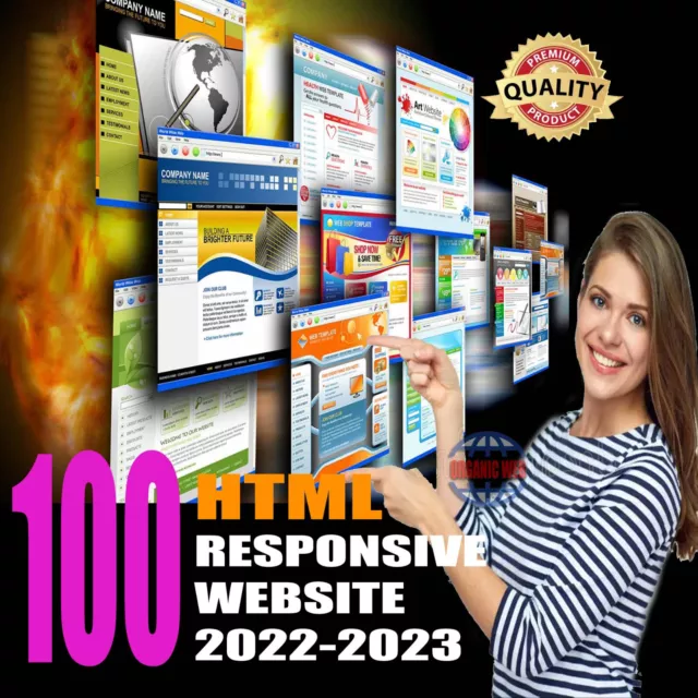 HQ 100 HTML Responsive Website Templates - Multiple Categories - Html5/ Boostrap