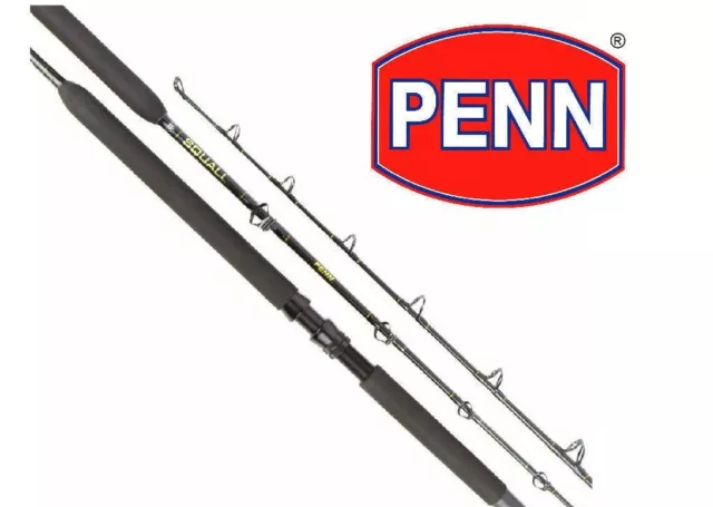 Penn Squall Fishing Rod 5'6" 1 Piece 15-24kg Overhead Rod NEW with Tags