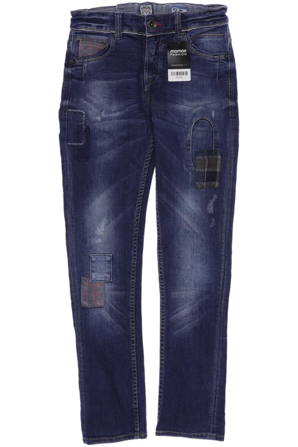 Vingino Jeans Jungen Hose Denim Gr. EU 158 Elasthan Baumwolle blau #llowu3q