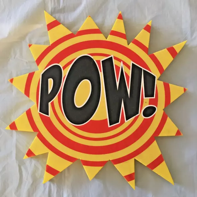 Pop Art POW Graphic by Louise Carey Cosmic Sounds