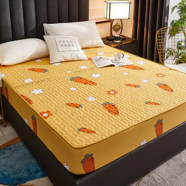 Waterproof Mattress Cover Cartoon Fitted Sheet  Home Bedroom Bed Pad Protector