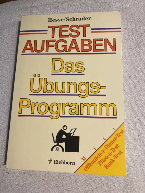 Test Aufgaben Das Übungsprogramm Hesse/ Schrader