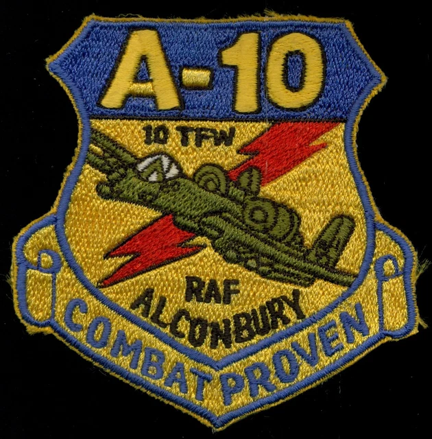 USAF 354TH TACTICAL Fighter Wing A-10 Desert Storm Camel Patch S-21 EUR