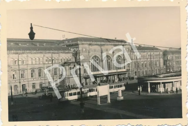 Foto Wk II Estación Principal de Tren Gare Strasbourg Francia France H1.35