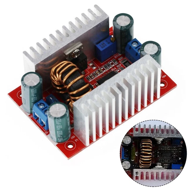 Boost Module Boost Converter LED Driver 60g Module 67mm X48mm X 28mm DC 400W 15A