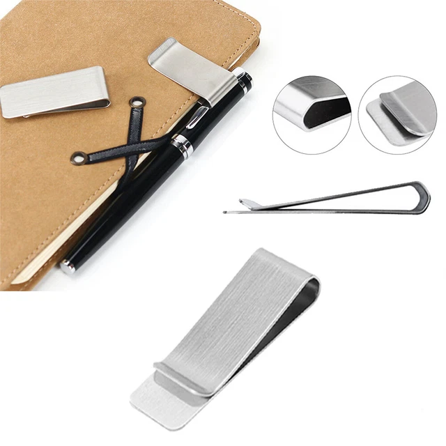 Stainless Steel Silver Money Clip Holder Cash Gift Mens Wedding Favour UK