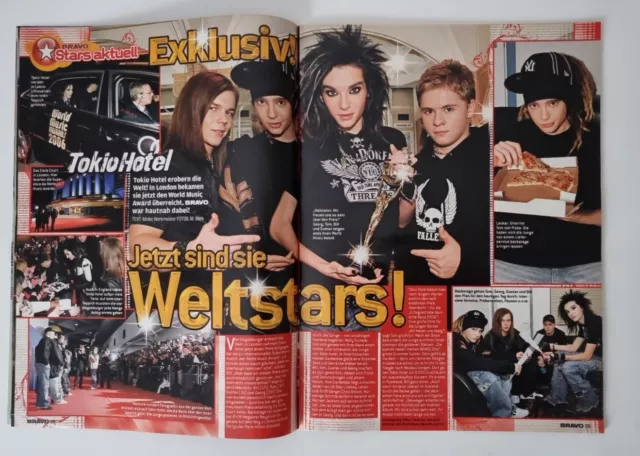 Bravo 48 vom 22.11.2006 Christina Aguilera / Tokio Hotel / LaFee / US 5 (D1388) 3