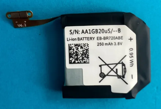 New Genuine Battery Oem Eb-Br720Abe  Samsung Gear S2 Sm-R720 Sm-R732 S2 Classic 2