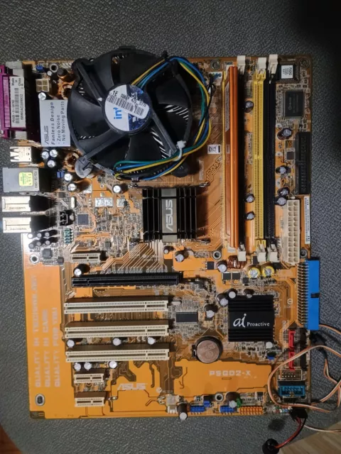 scheda madre mobo Asus P5GD2-X + P4 3.0 ghz + ram ddr2