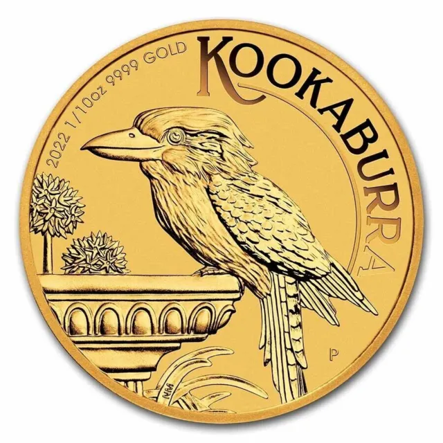 Kookaburra 1/10 oz Gold 2022