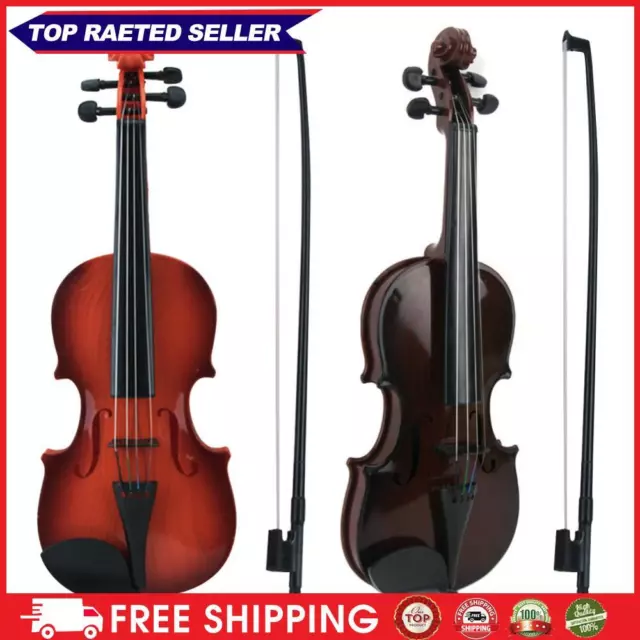 Acoustic Violin Toy Adjustable String Simulation Musical Instrument Kid Gifts