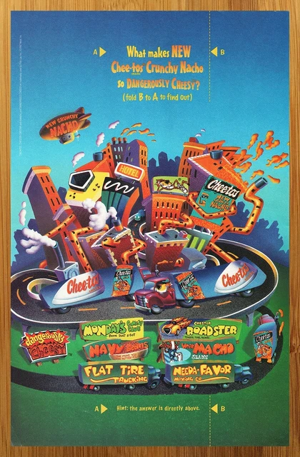 1997 LUNCHABLES RUGRATS VINTAGE Print Ad Poster Nickelodeon Angelica 1997-lunchables-rugrats-vintage-print-ad-poster-nickelodeon-angelica