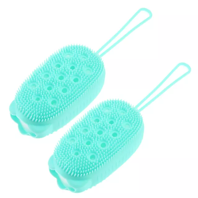 2pcs Back Scrubber Reusable Anti-slip Self Massage Bath  Effective