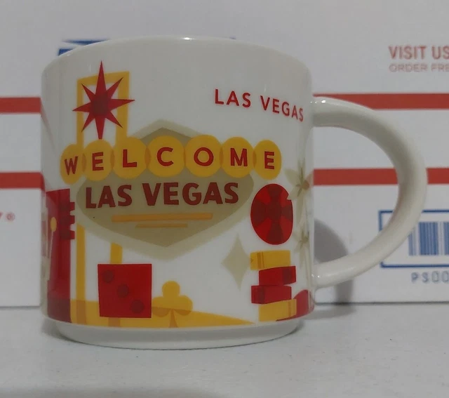 LAS VEGAS Starbucks You Are Here Collection 14oz Coffee Tea Mug