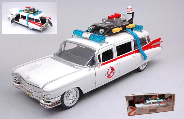 CADILLAC GHOSTBUSTERS ECTO 1 miniature voiture auto 1 24 Film