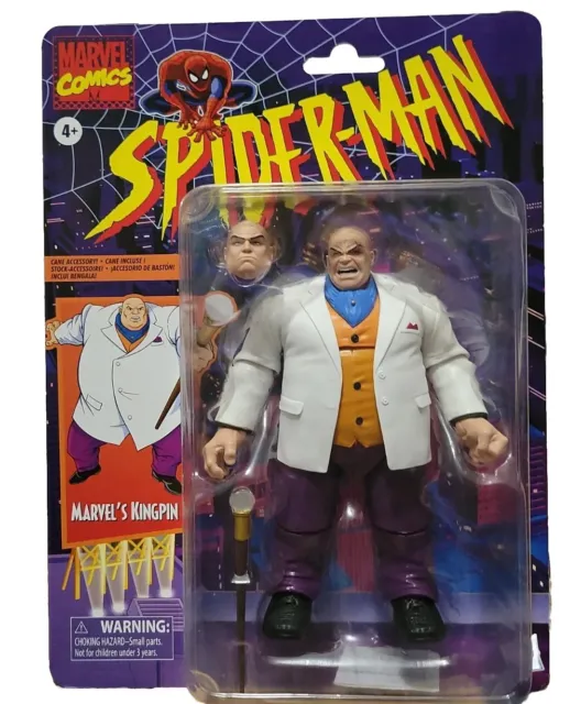 Kingpin - Spider-Man - Marvel Legends Series - 6" Action Figure -  Hasbro