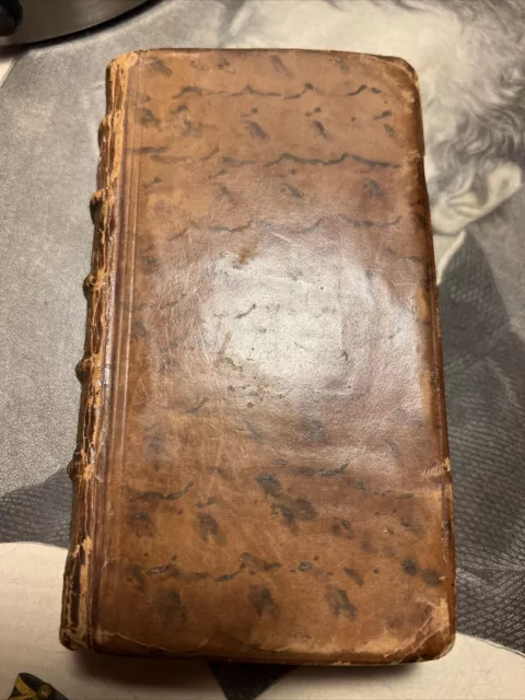 Livre ancien 1754 Les Caractères de Théophraste BRUYERE Collection Antiquaire