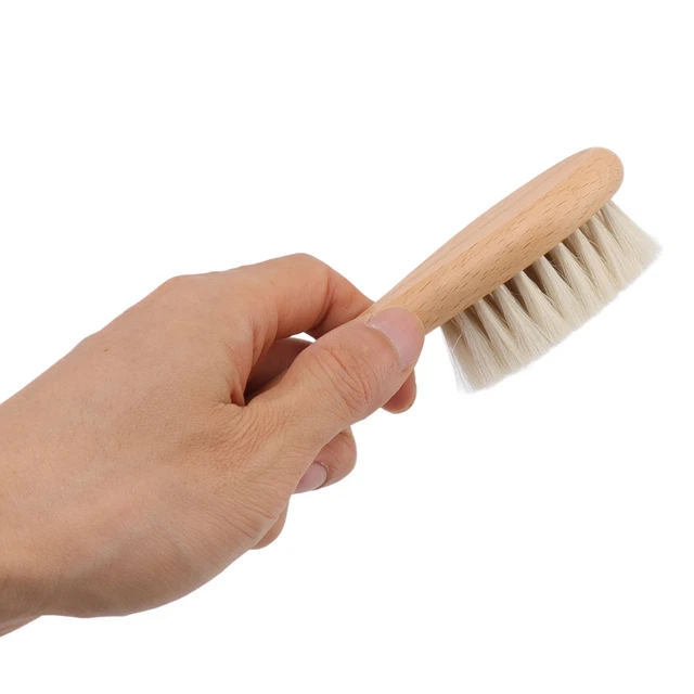 Baby Natural Wool Comb Wooden Hair Brush And Comb Set Exquisite PD