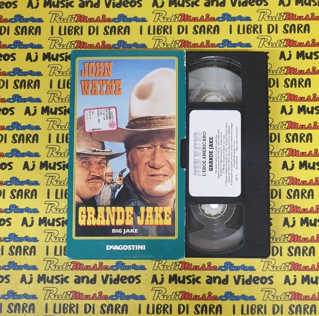 VHS*FILM GRANDE JAKE john wayne l'eroe americano 1998 de agostini (F184 ...
