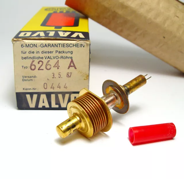 Sende-Röhre / Senderöhre Valvo 6264 A, Transmitting Triode Tube, NOS