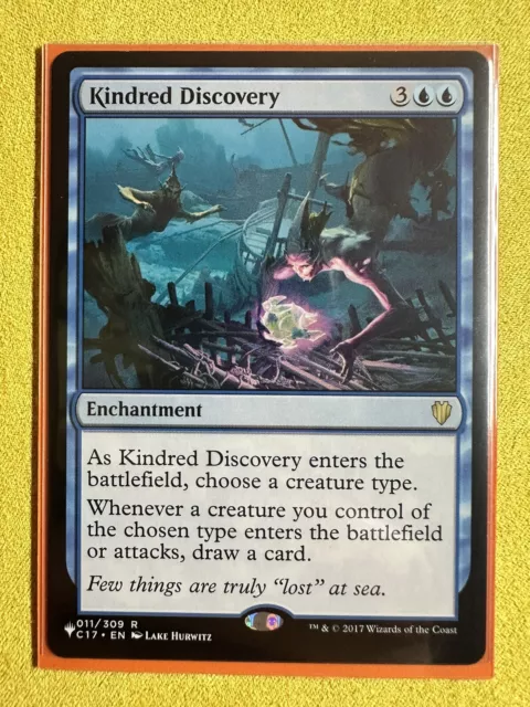MTG - Kindred Discovery - The List - Magic The Gathering